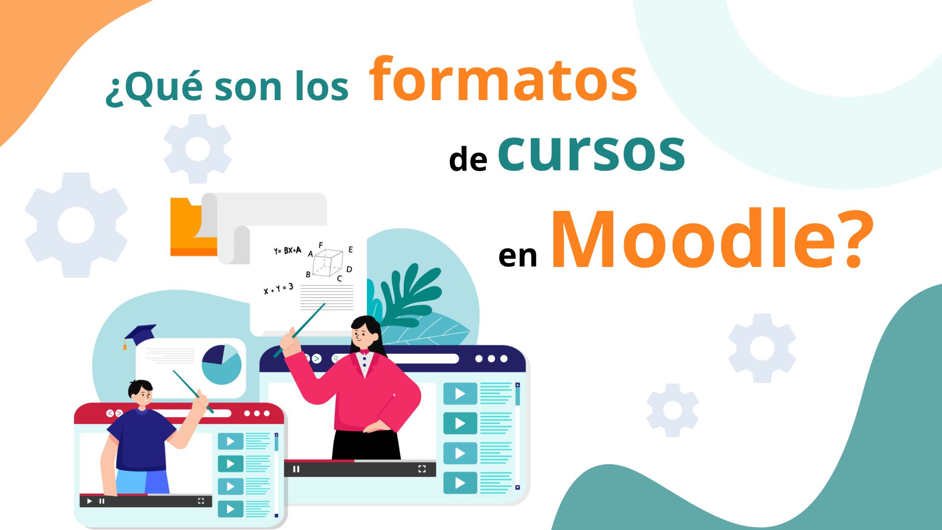 Qué son los formatos en Moodle